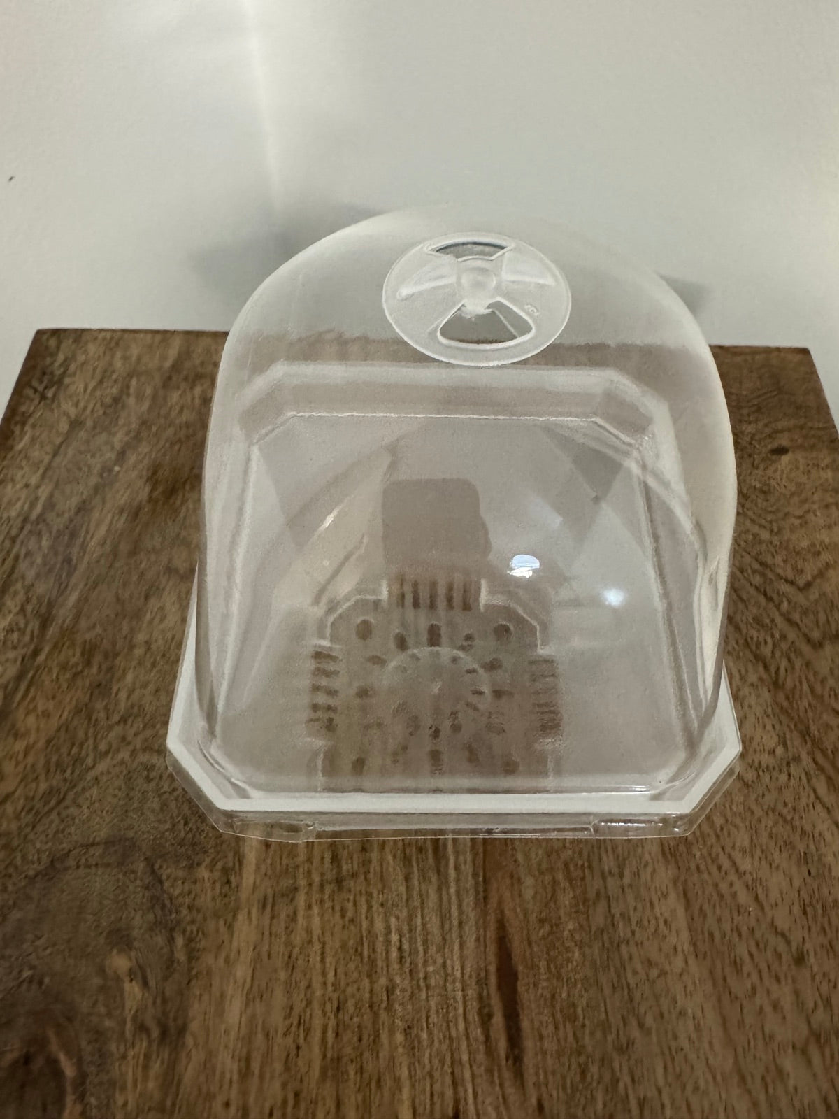 Anzuchtbecher + Deckel mit verstellbarer Belüftung