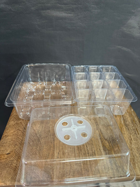 Anzuchtbox komplett transparent
