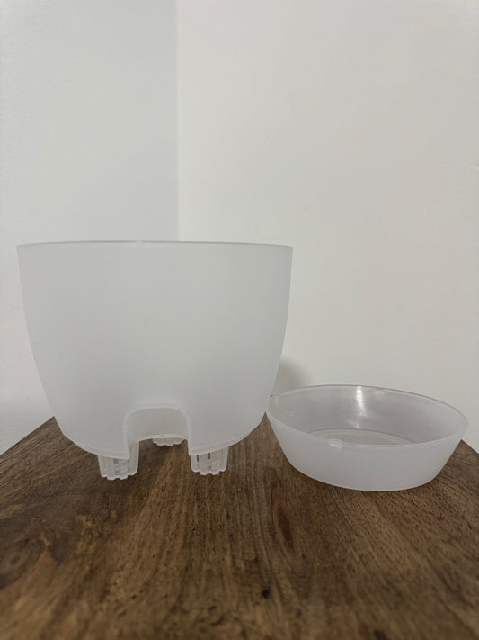 Transparenter Hydrokultur-Topf